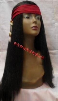 Headbands, pirate wigs, wigs, dance parties, wigs, Halloween parties, wigs, holiday props, Halloween toys