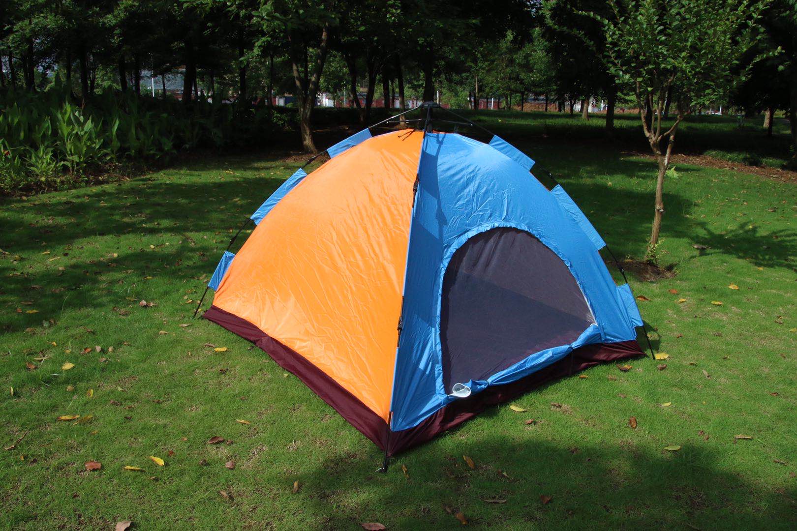 3 to 4-person tent automatic outdoor camping