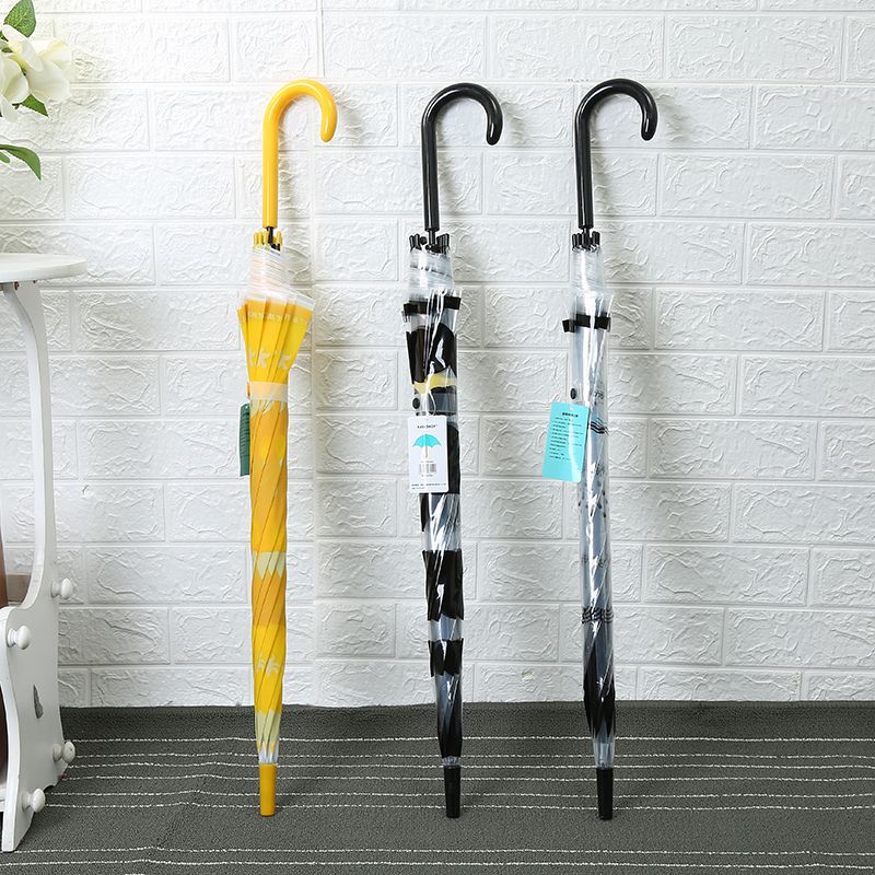 货号：6010.时尚个性塑料印花雨伞详情图1