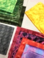Crocodile pattern short plush dinosaur pattern fabric block tie-dye factory direct sales Item Picture