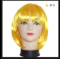 Makeup party supplies, short hair wig, BOBO hairstyle, colorful wig set, cute student hair, Halloween costume undefined