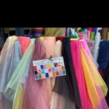 彩色三根纱布料多色可选装饰品头饰工艺品布料服装