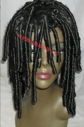 Wooden wig, holiday wig, dance party, wig, wig, Halloween wig, Halloween costume, Halloween costume, holiday props, toys thumbnail