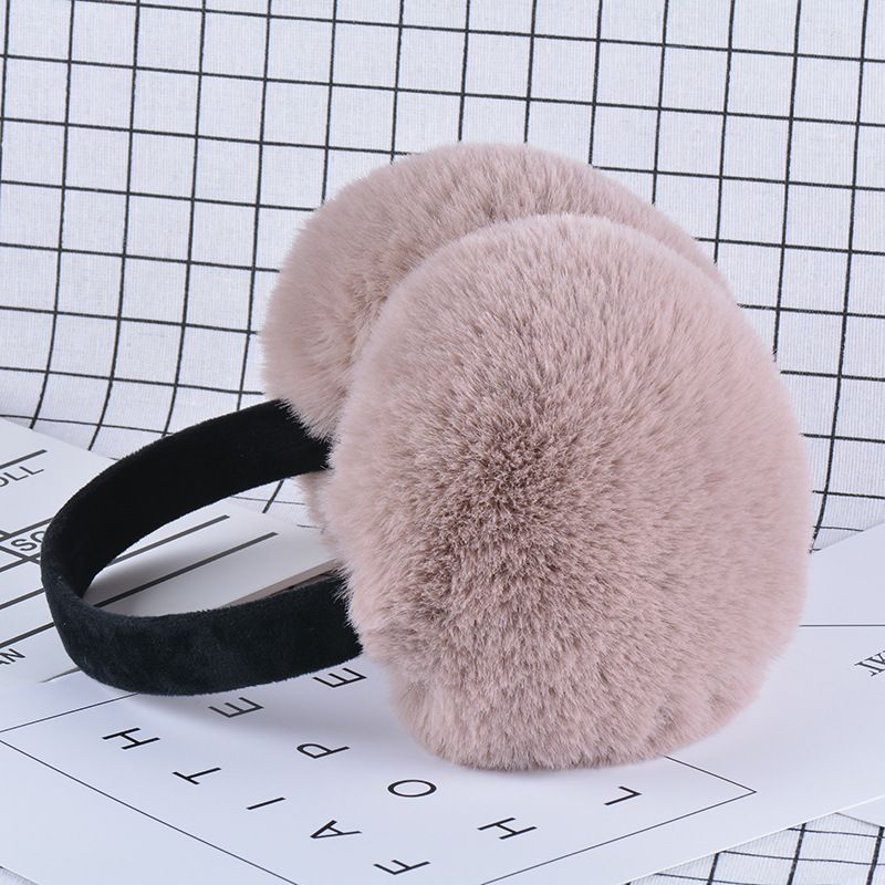 Winter warm Korean version of cute cartoon ear warm ear cover imitation rabbit hair cute warm ear cover female ear cap