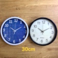 Foreign trade 30cm modern simple wall clock creative living room a variety of clock face wall clock can be customized Specification drawing