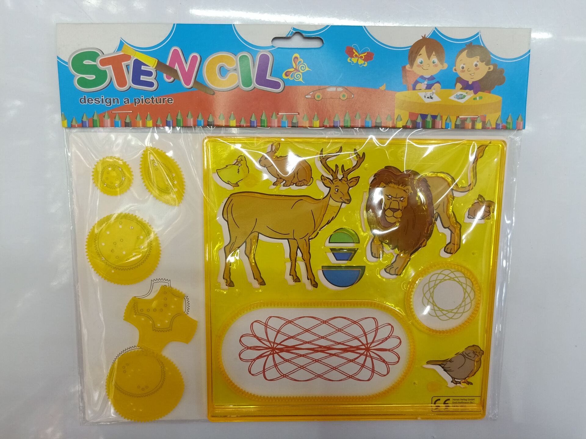 1201 series spiral template Lion thumbnail