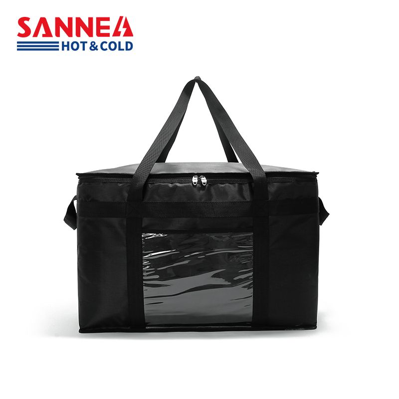 三能便携大号户外野餐披萨包外卖送餐保温包牛津布防水大号野餐包