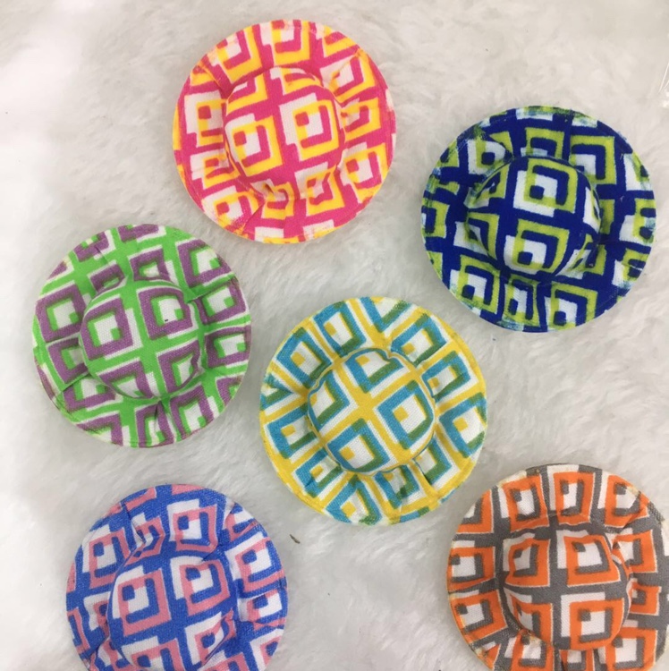 5 cm small pattern hat thumbnail