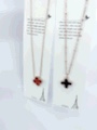 Titanium Steel Rose Gold Quality Necklace details Picture