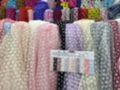 Green Three Yarn Gold Dots Printed Yarn Multi-Color Optional Decorative Arts And Crafts Headdress Fabric Clothing Design Specification drawing