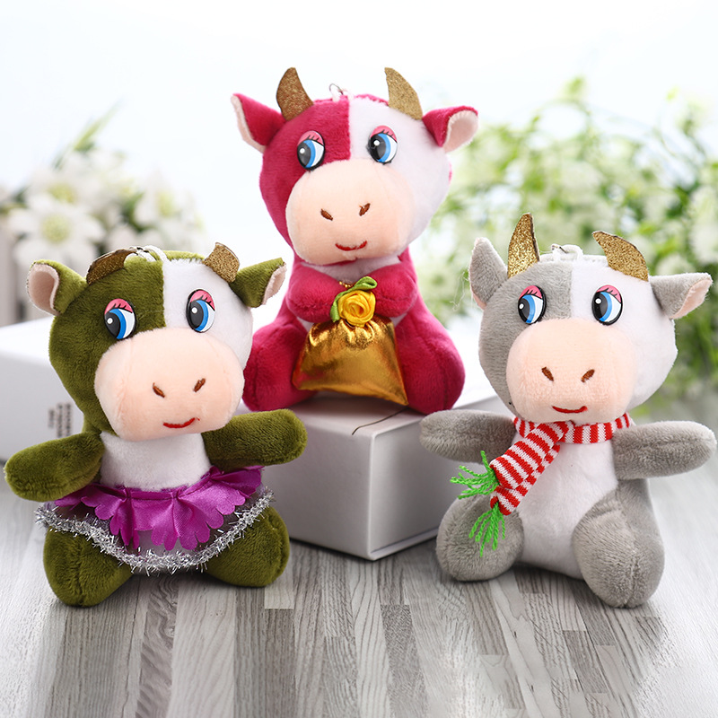 福牛毛绒玩具公仔挂件玩具批发详情图8