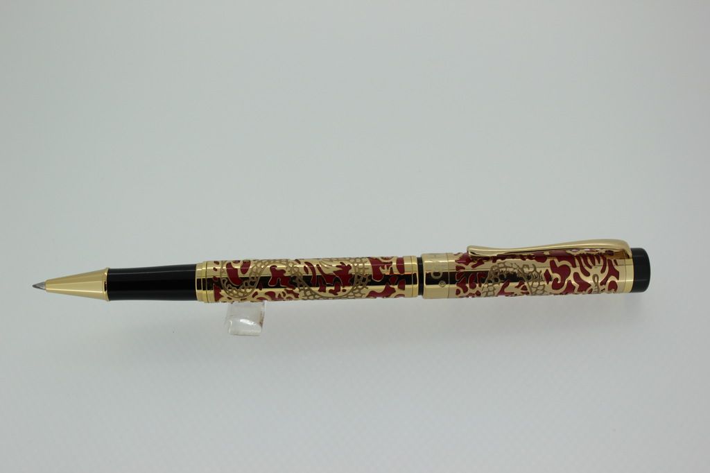 Yiwu Good Goods Jinhao Millennium Dragon Series Iridium Pen, Baozhu Pen -1004/28761 Specification drawing
