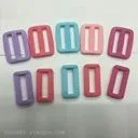 Colored helmet buckle POM material detail image 1