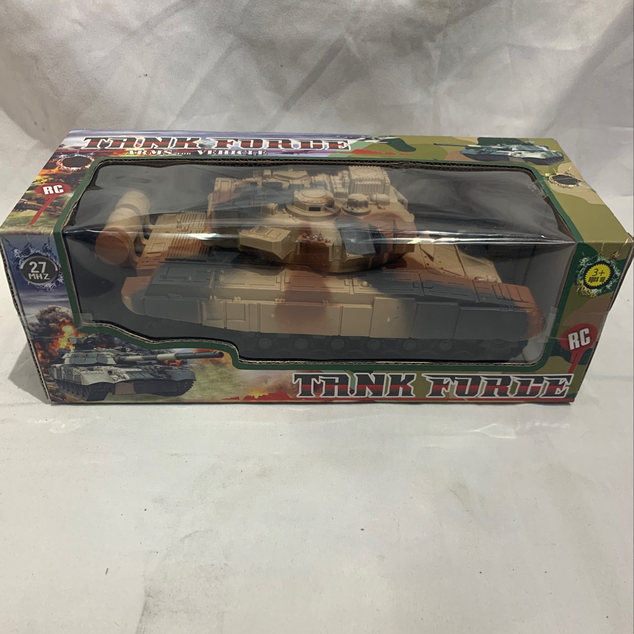 儿童遥控坦克两色充电72只
