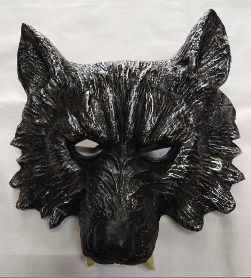 狼面具舞会面具节日面具万圣节面具节日用品舞会用品万圣节用品
