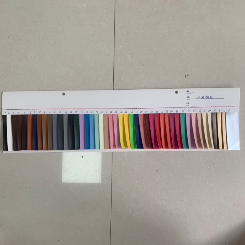 Manufacturer direct selling hot new leather bulk goods high and low grade bags sofa shoes material fabric 1.0 Napa grain thumbnail