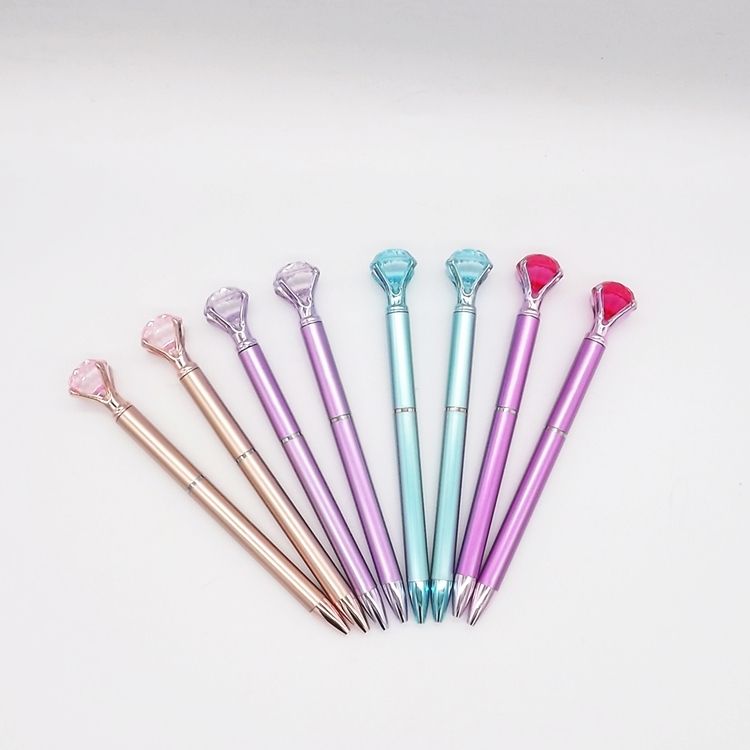 High-end diamond twist ballpoint pen thumbnail