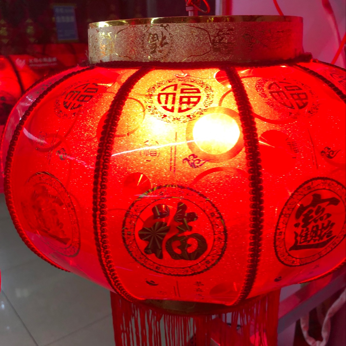 pvc rotating light 2021 New model factory direct sales Wedding supplies, festive wedding and festival supplies for moving into a new home