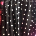 Super soft polka dot short plush in red, pink, black and blue. Factory direct sales. New products of the season available for wholesale or retail Specification image