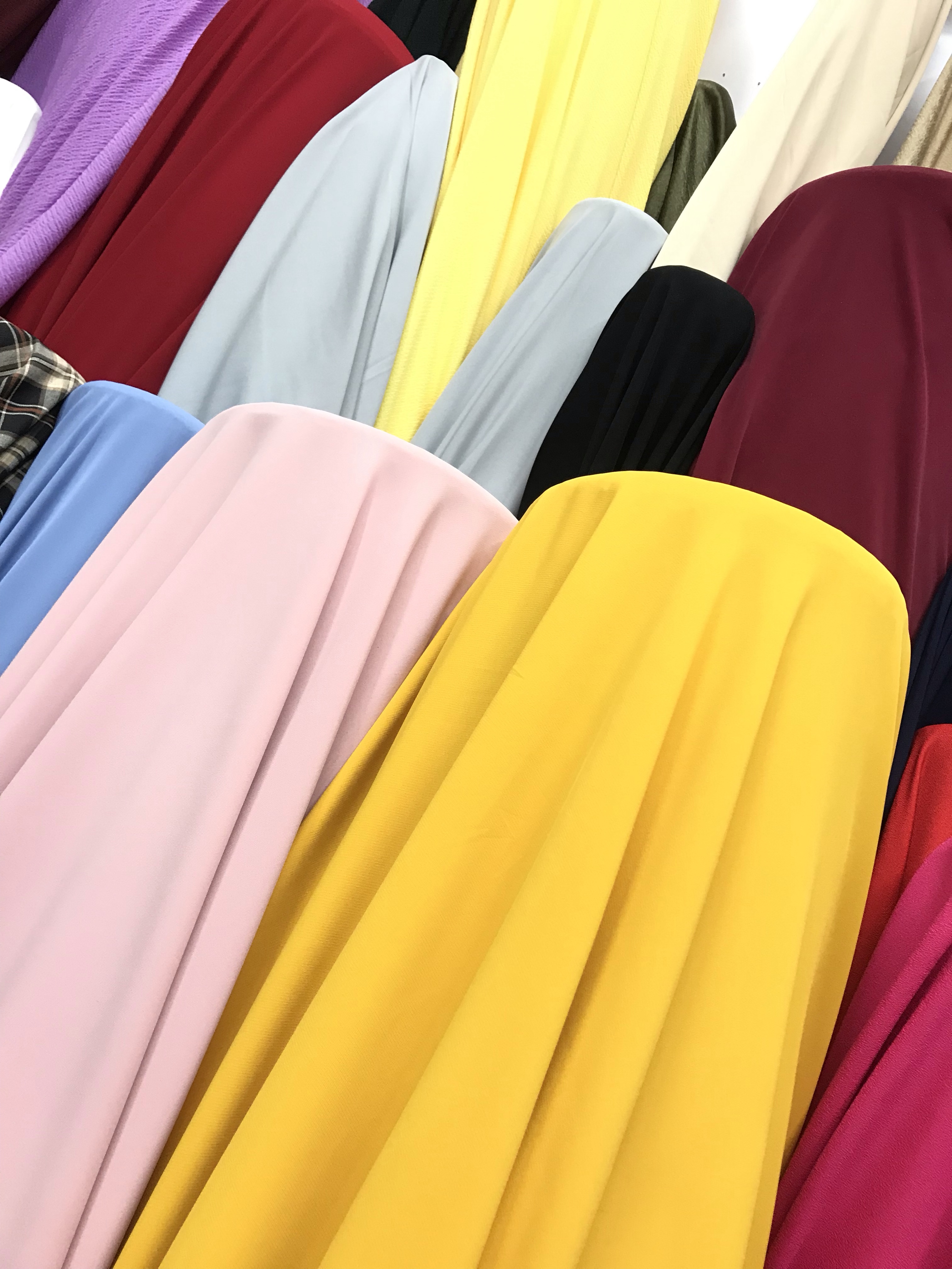 Diagonal silk linen, ginger yellow jewelry, clothing, handicrafts, fabric Specification image