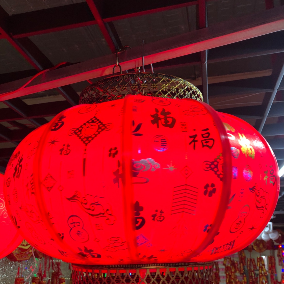 Rotating sheepskin lamp 2021 New model factory direct sales Wedding supplies, festive wedding and festival supplies for moving into a new home