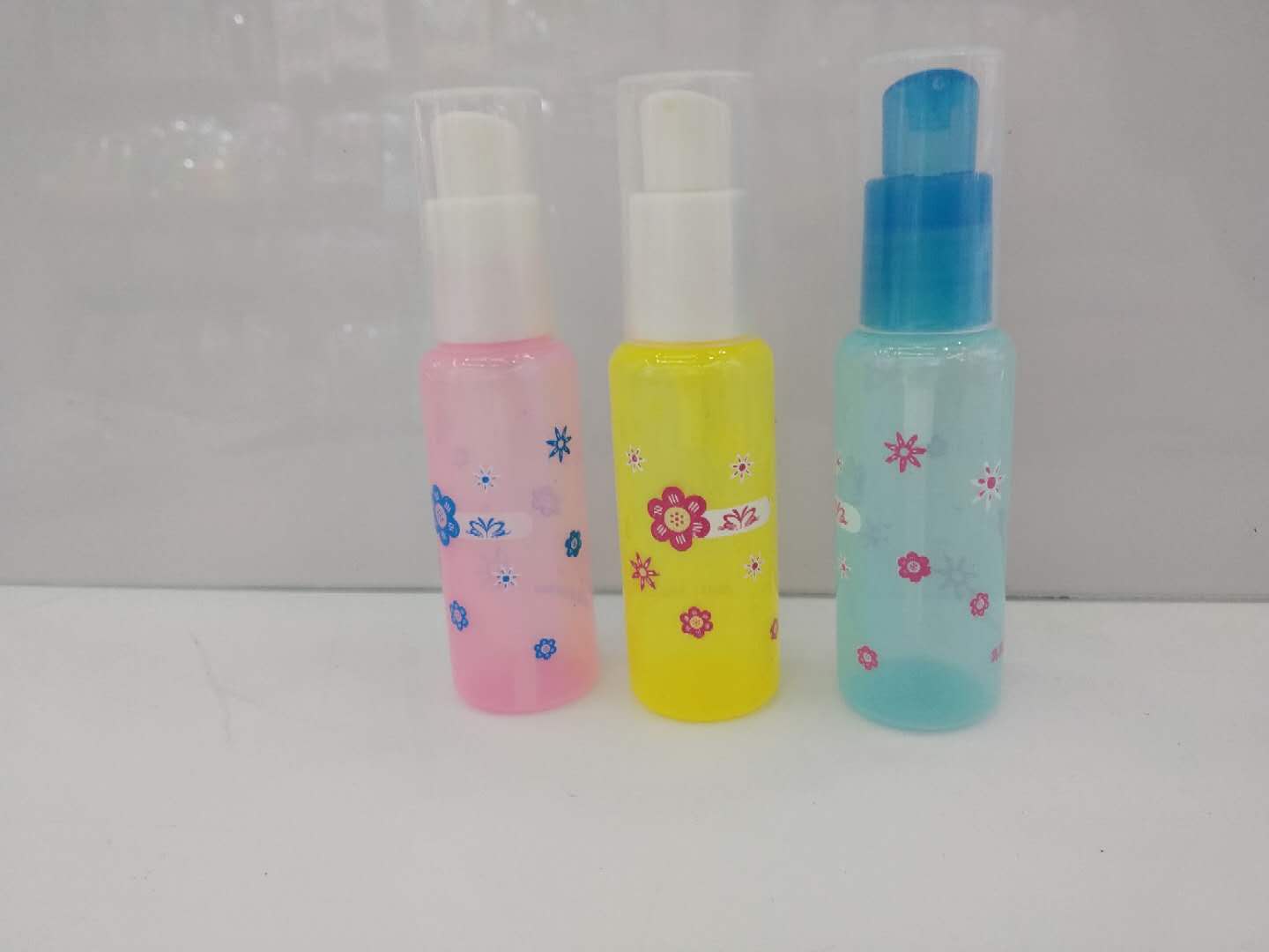 40ml color printing pressure bottle, lotion bottle, shower gel shampoo bottle