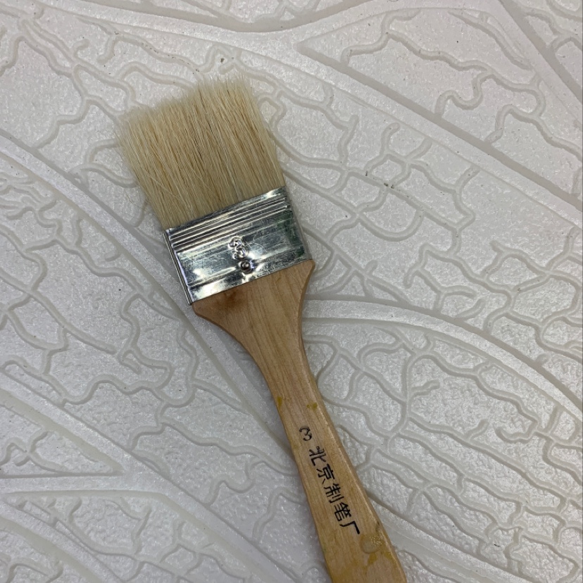 No. 3 paint brush, scrub brush, oil brush,