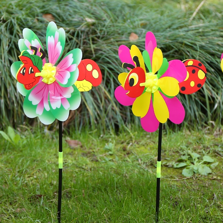 儿童玩具手持风车 塑料EVA卡通 厂家直销批发