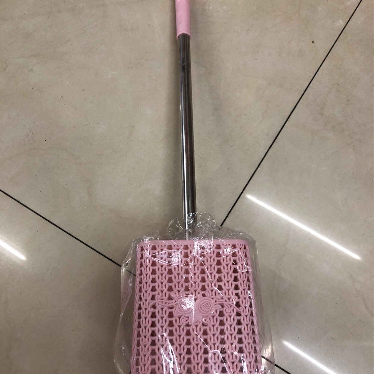Manufacturers Direct Plastic Stainless Steel Handle Toilet Brush
