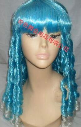 Curly hair, wigs, holiday wigs, party wigs, wigs, toys, wigs, Halloween props, Halloween toys, Halloween supplies, Halloween supplies