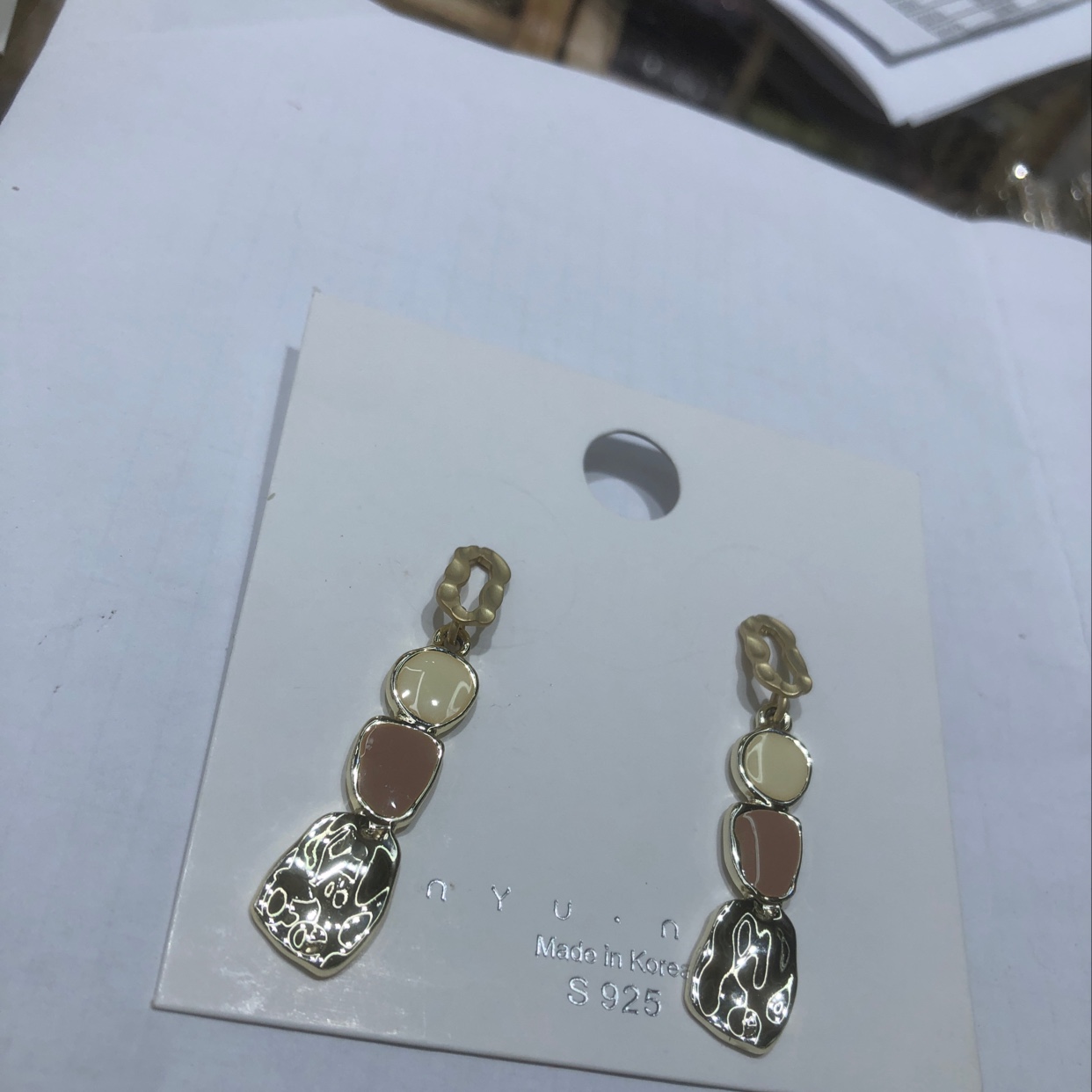 长款耳坠产品图