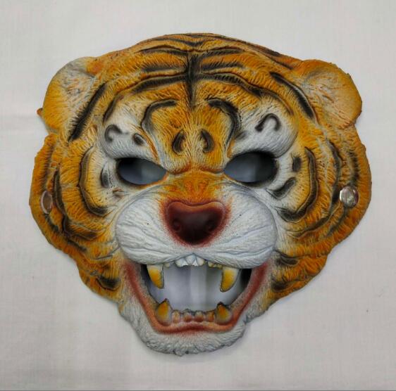 Tiger mask dance party Halloween party Halloween props dance party masks holiday masks Halloween masks thumbnail