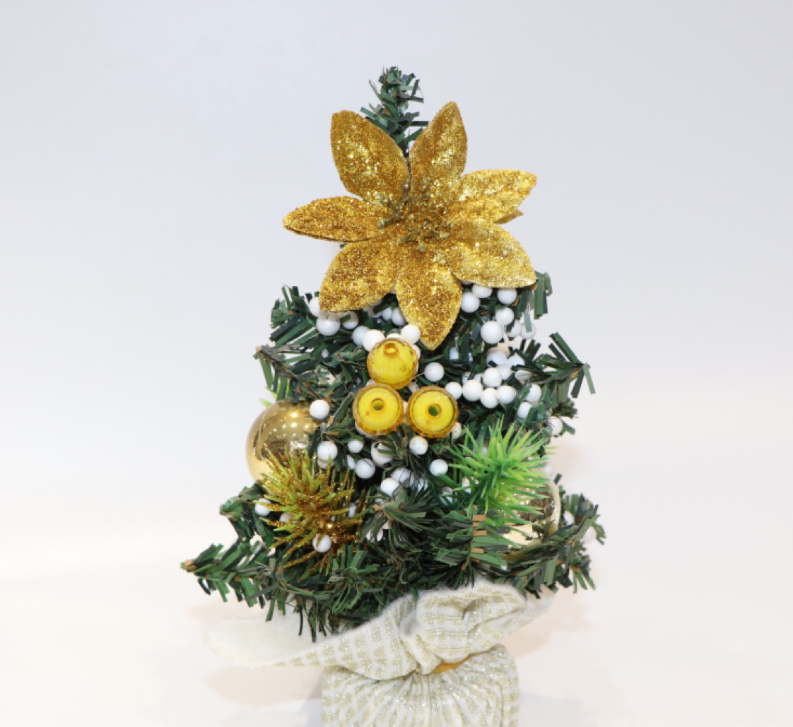 Christmas tree 1 piece of tabletop decoration 20cm Christmas tree thumbnail