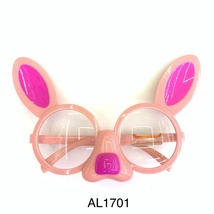 兔子眼镜 道具 派对搞怪造型眼镜 小白兔 复活节用品 舞会