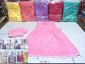Coral fleece bath skirt two-piece set Specification image