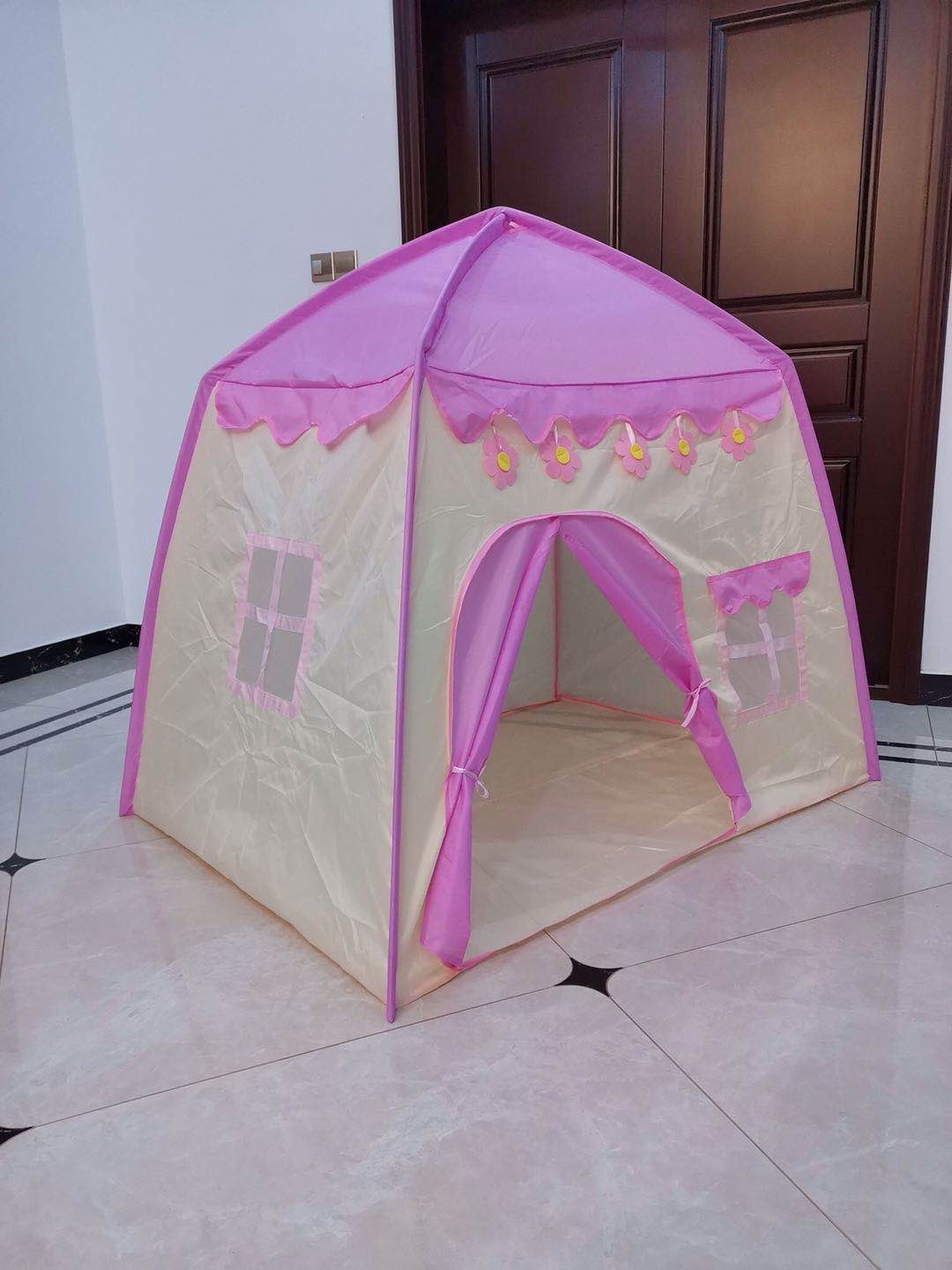 Flower castle tent, children's tent, small house
