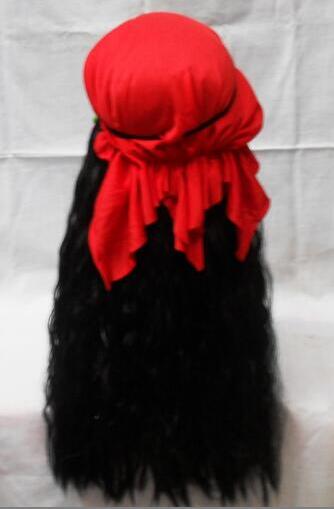 海盗假发节日假发舞会假发派对假发万圣节假发节日用品舞会用品万圣节用品化妆用品节日道具玩具细节图