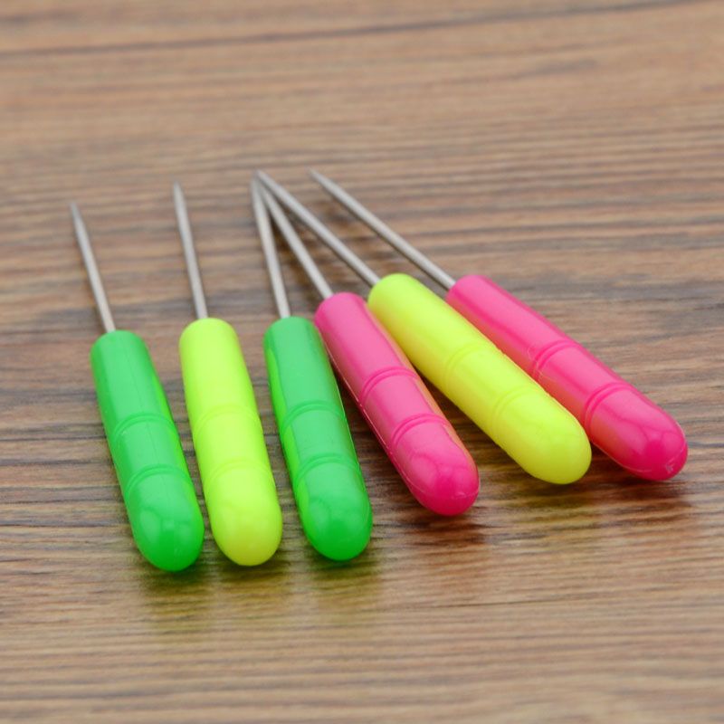 JP12cm color plastic handle upper shoe awl manual DIY clay tool set thumbnail