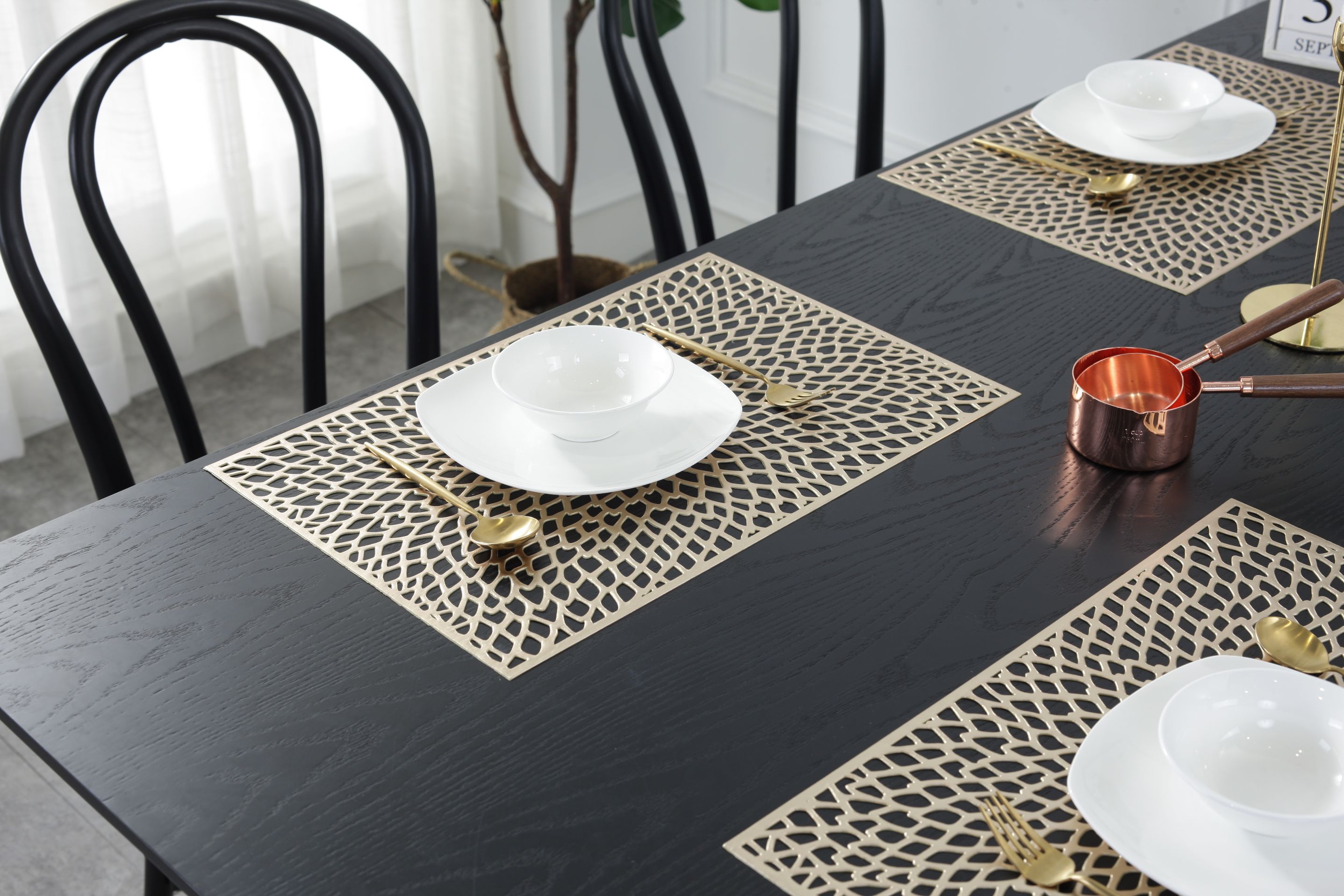 Creative Pvc Table Mat Insulated Anti-Hot Cup Mat Bowl Mat Hotel Non-Slip Pvc