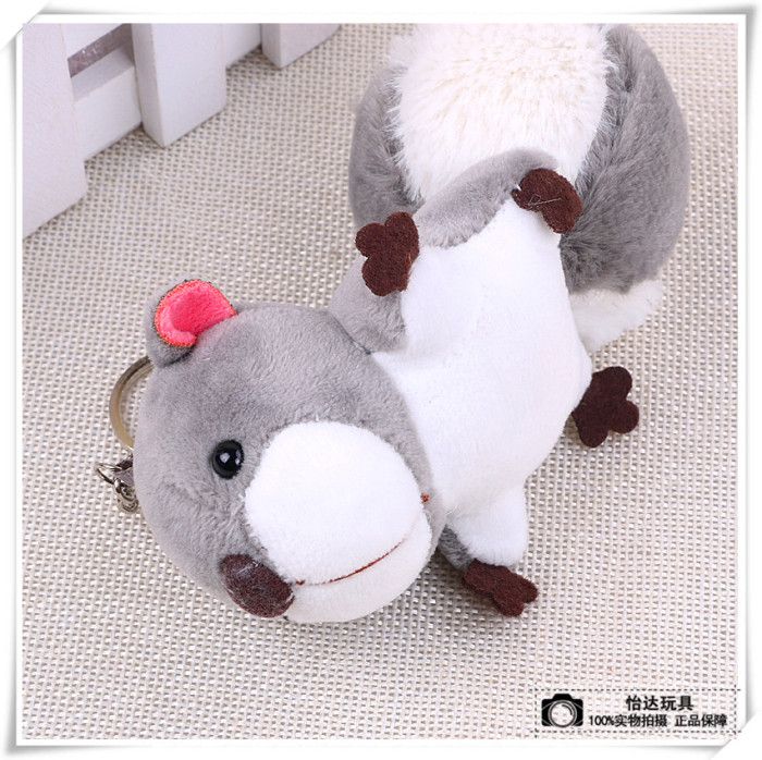 Plush toy pendants, squirrel cartoon dolls, stuffed toys, bags, pendants, accessories, clothing accessories, wedding gifts detail image 3