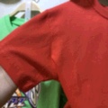 Solid-color short-sleeved suit details Picture