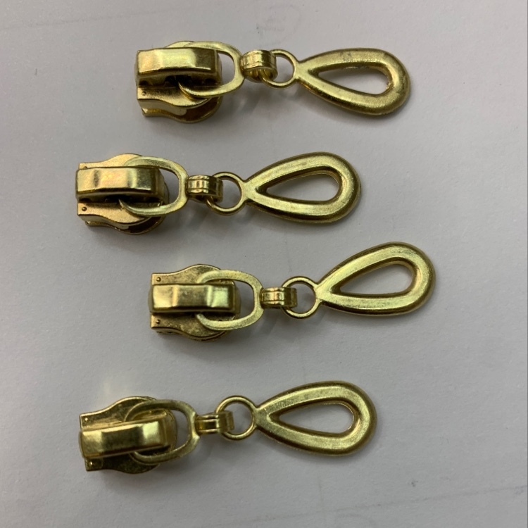 小5#自锁挂钩耳环片仿金色拉头