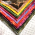 Crocodile pattern short plush dinosaur pattern fabric block tie-dye factory direct sales details Picture