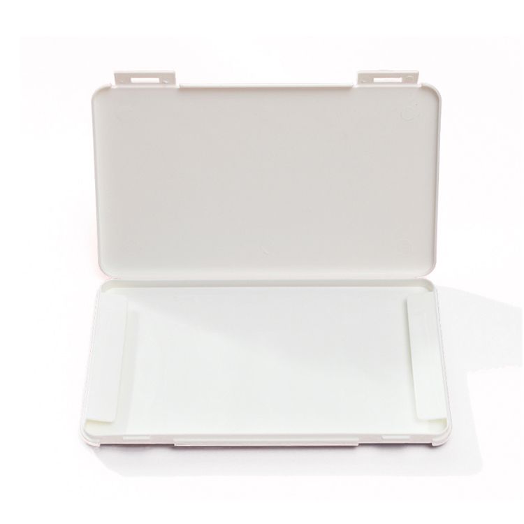 Japanese face mask storage box Portable PP box rectangular clamshell storage box dustproof moistureproof pollution can be customized thumbnail