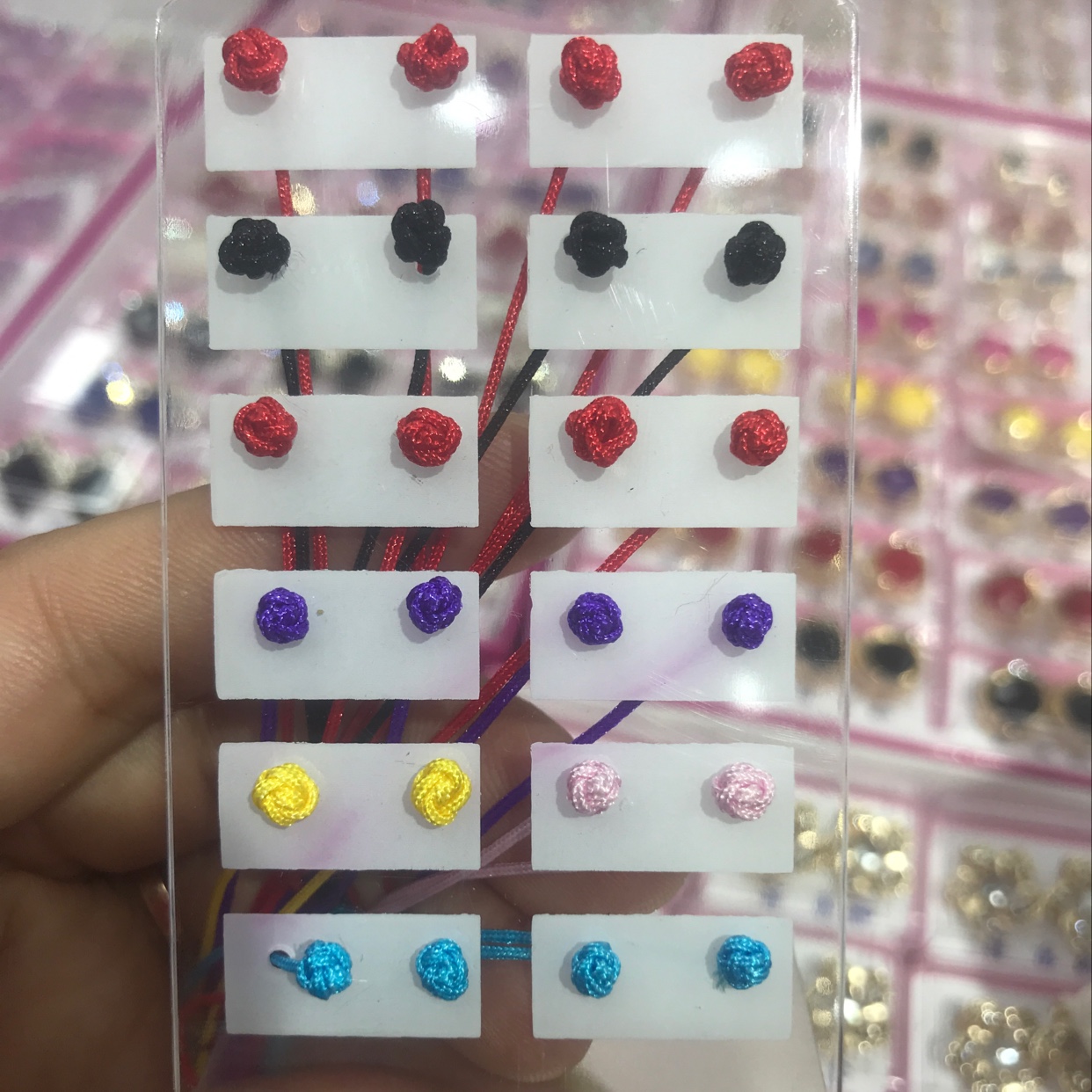 Thin ear cord