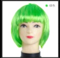 Makeup party supplies, short hair wig, BOBO hairstyle, colorful wig set, cute student hair, Halloween costume undefined