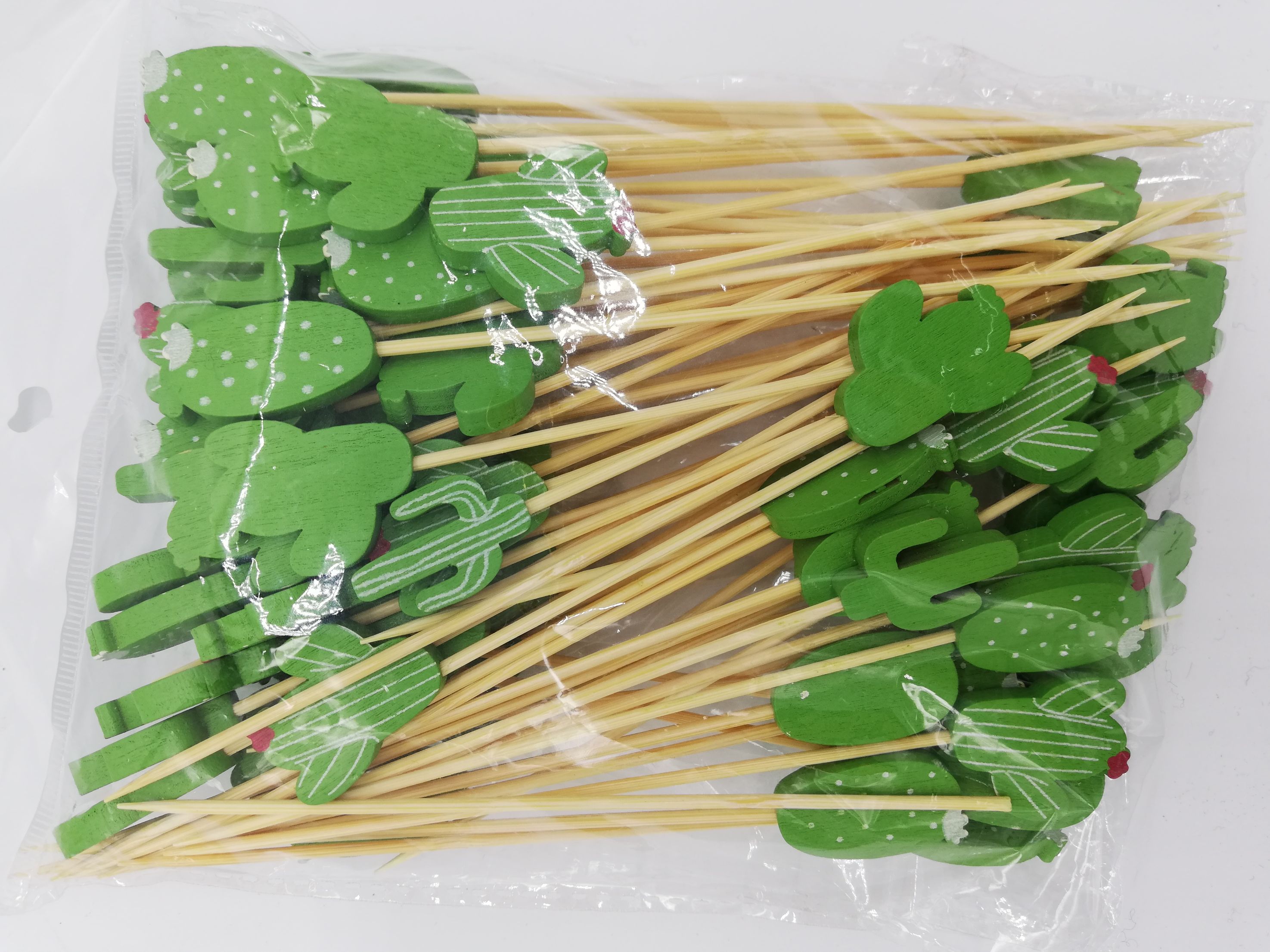 Bamboo sticks creative fruit sticks one-time barbecue bamboo sticks bamboo quality fruit sticks manufacturers direct thumbnail