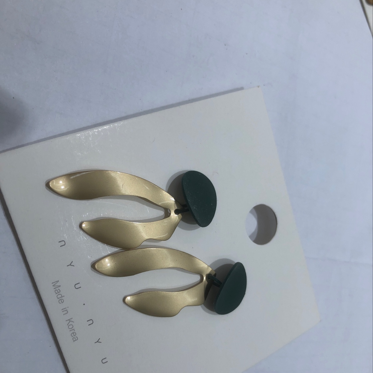 金色耳环2产品图