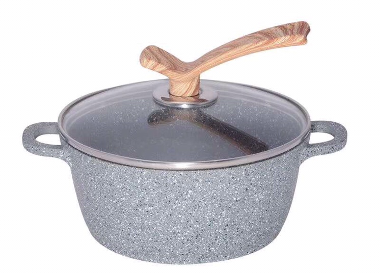 24 Romantic Soup Pot with tourmaline non-stick pan