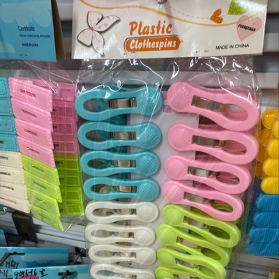 Plastic clip drying quilt windproof clip clothespin underwear sock strap Storage quilt clothes drying clip 8803-16 thumbnail